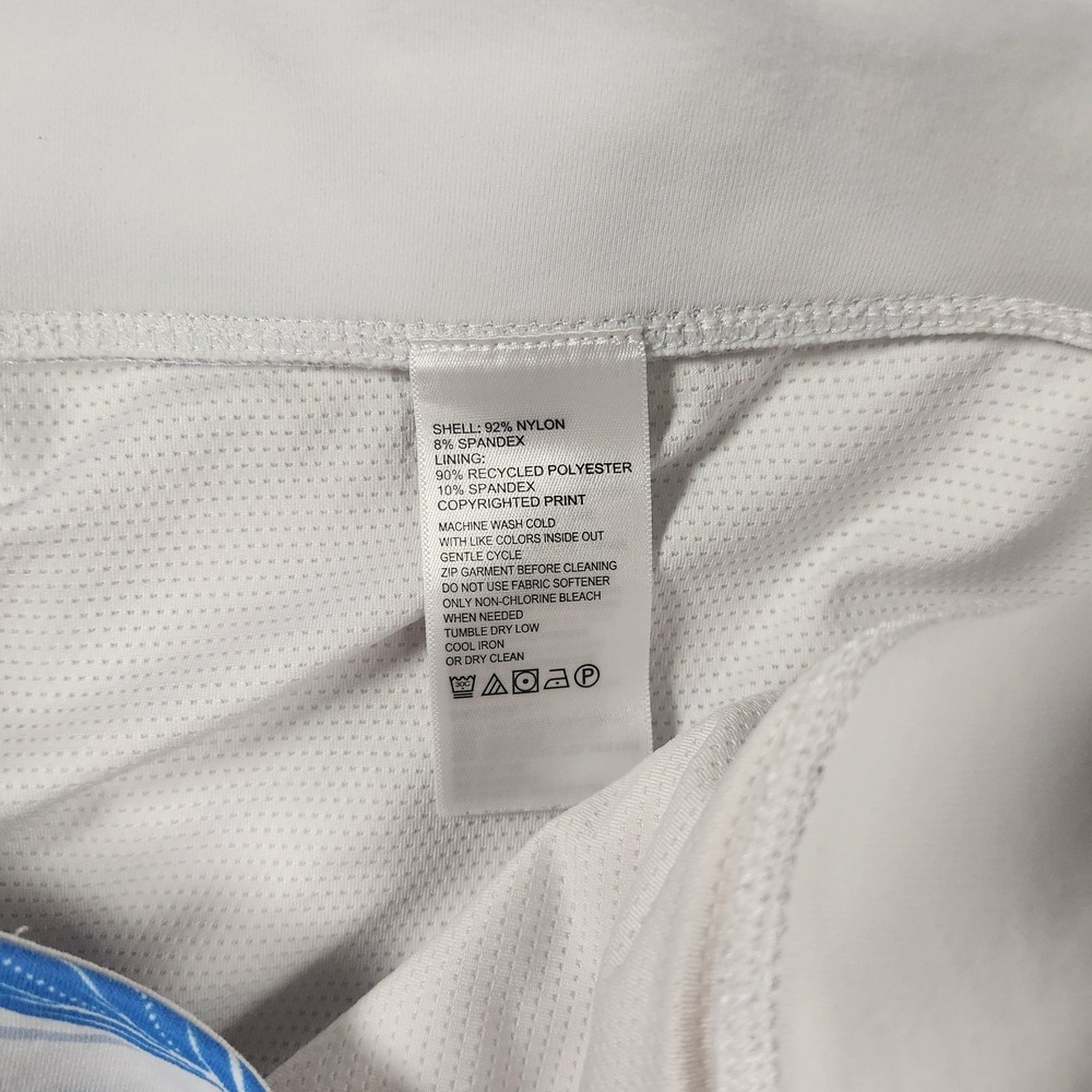 Tommy Bahama IslandZone Blue White Skort Small Golf Tennis Pickleball Athleisure - Picture 5 of 6